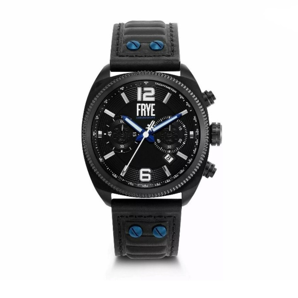 FRYE Moto Engineer Chronograph Black Watch